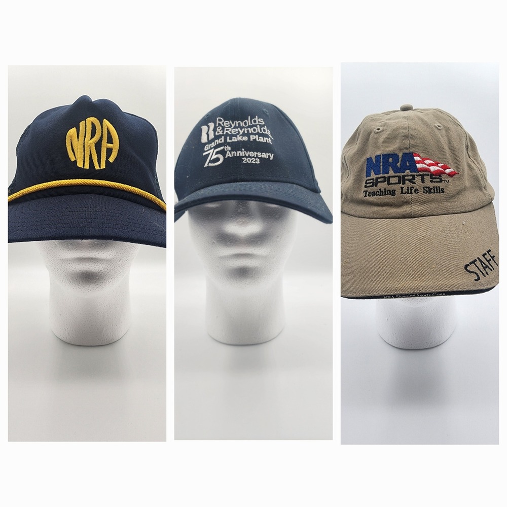 Mens hat bundle NRA baseball hat cap adjustable